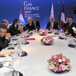 Papandréu cenó ayer en Cannes con los principales dirigentes de la UE, la CE, el Eurogrupo y el FMI en la jornada previa a la cumbre del G20