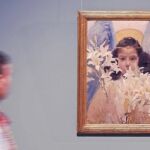 «María con azucenas» (1898) es una de las obras que no habían podido ver antes