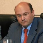El presidente de la patronal lorquina Ceclor, Pedro Cazorla