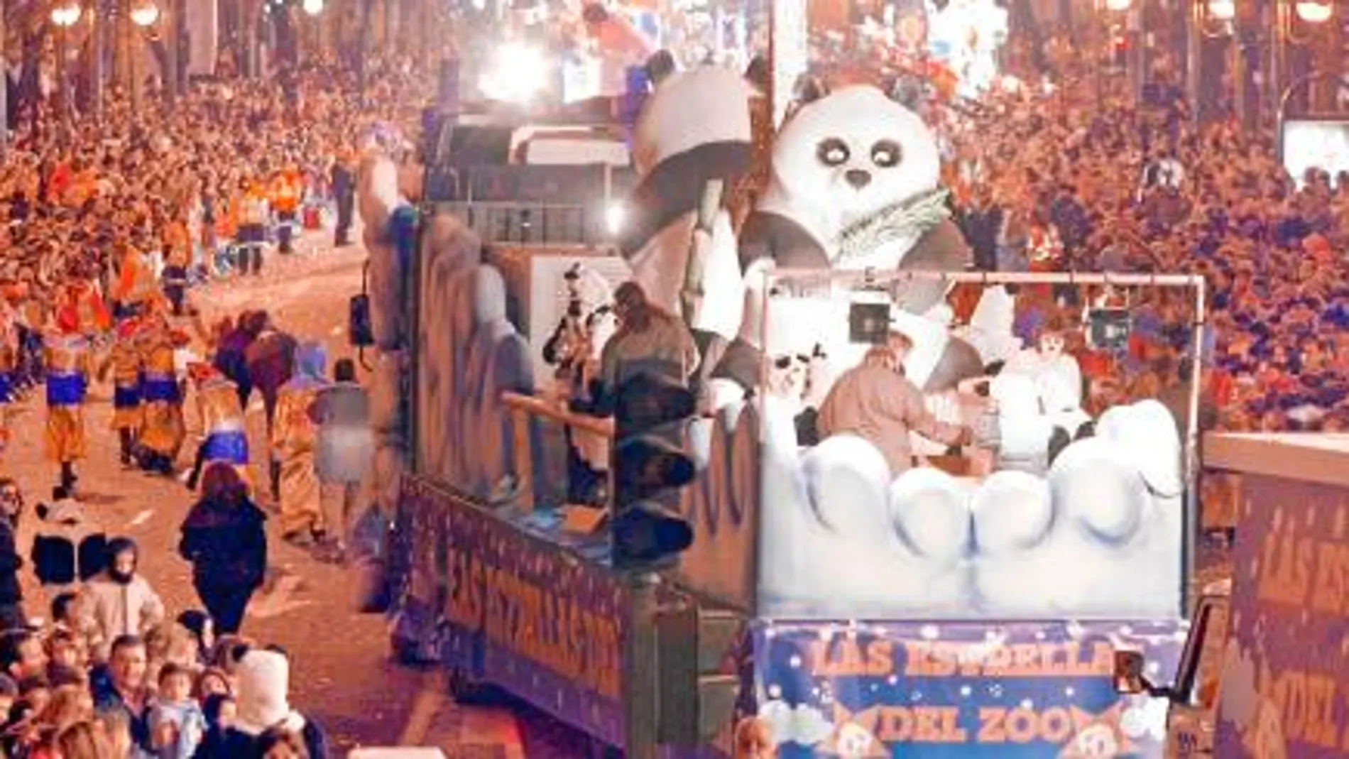La Cabalgata de Reyes es uno de los eventos del año que cuenta con más colaboración privada