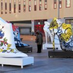 El «Shoe Street Art» es iniciativa del Instituto Tecnológico del Calzado, con sede en Elda