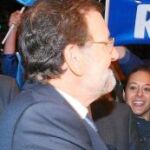 Rajoy llega a Génova después del debate con Rubalcaba