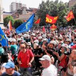 León se echa a las calles para arropar a sus mineros