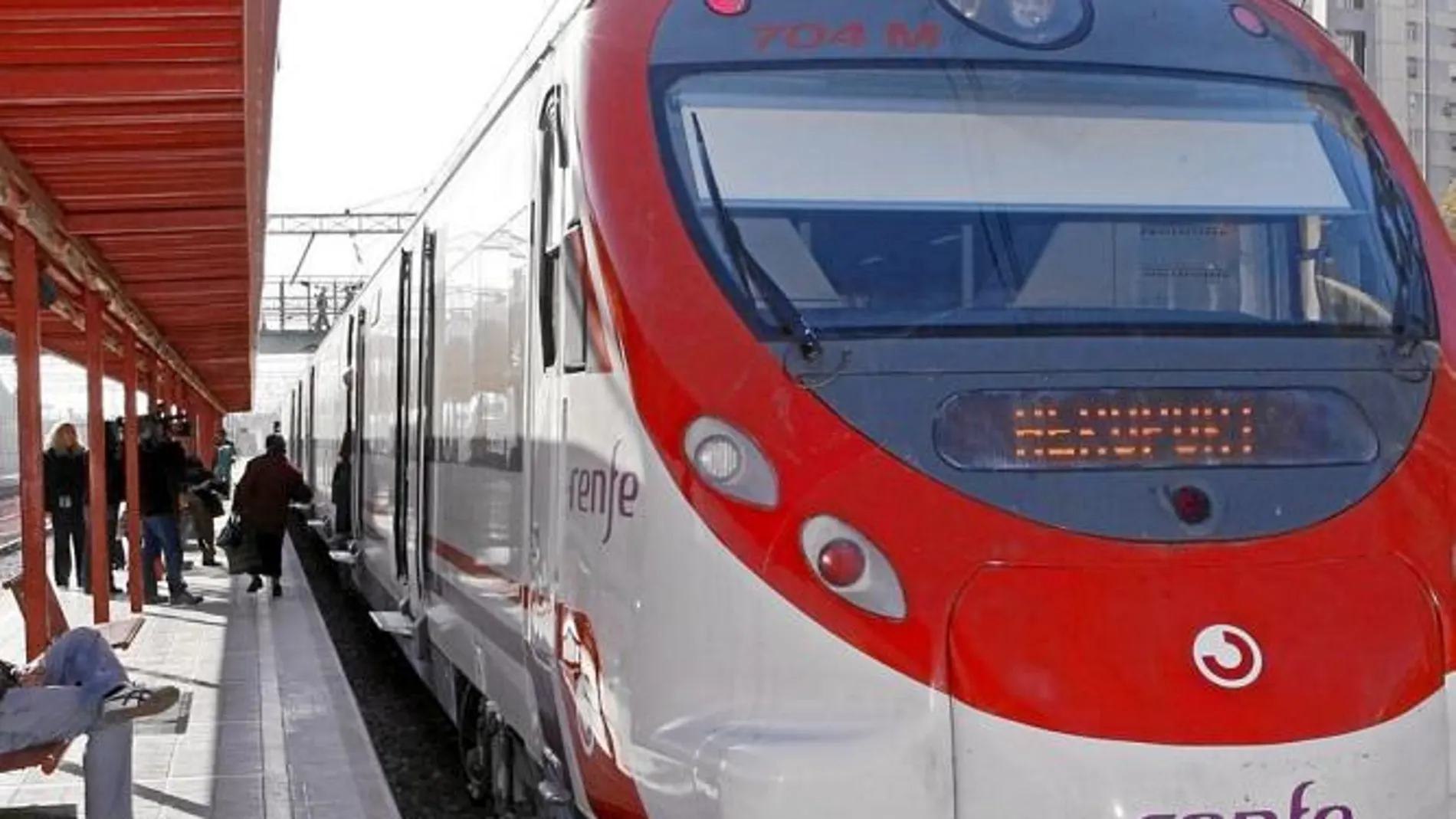 RENFE. Los empleados se oponen a la privatización de la operadora.