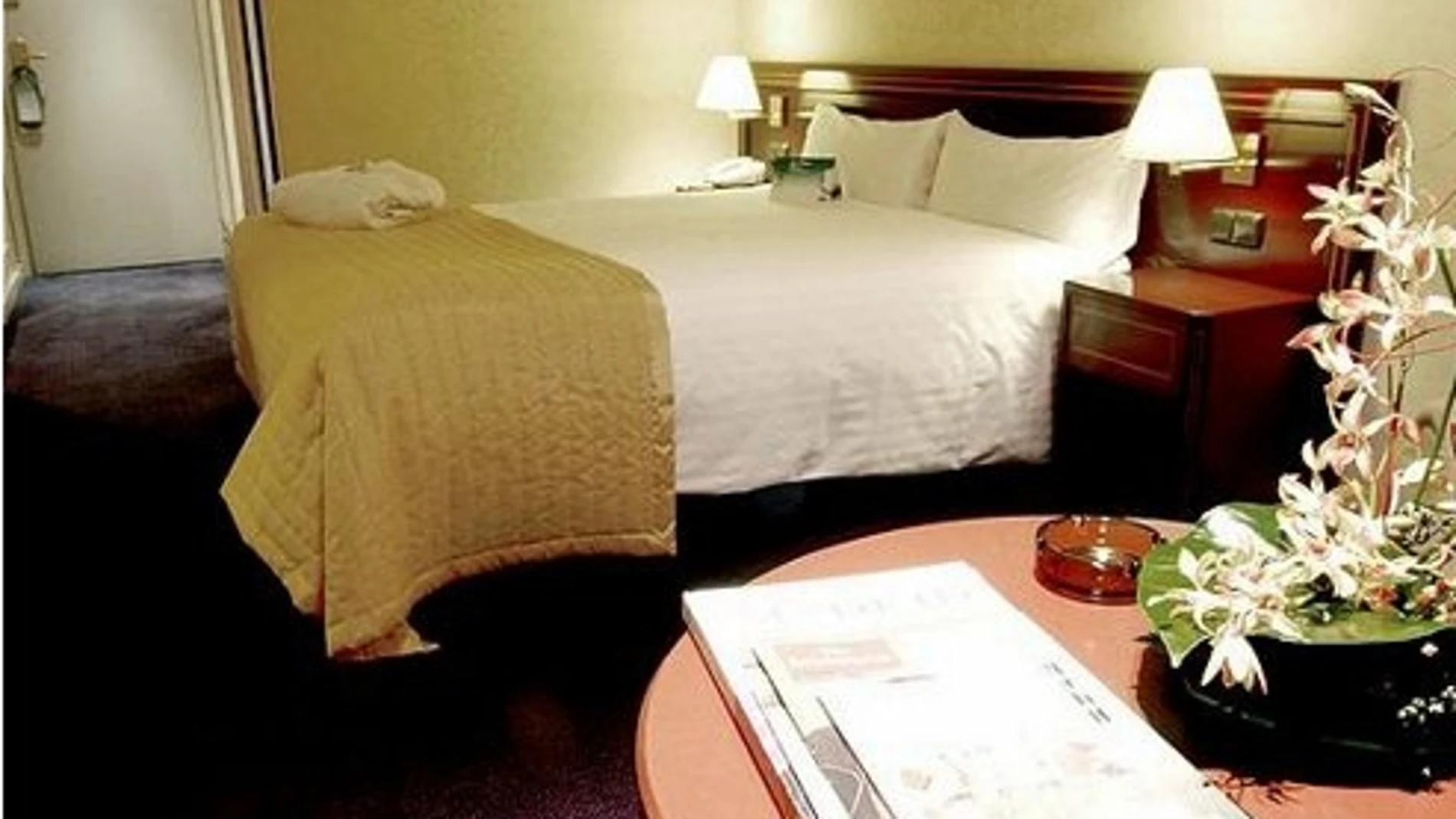 Detalle de una de las habitaciones del Holiday Inn Madrid