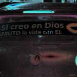 Coches cristianos contra «el bus ateo»