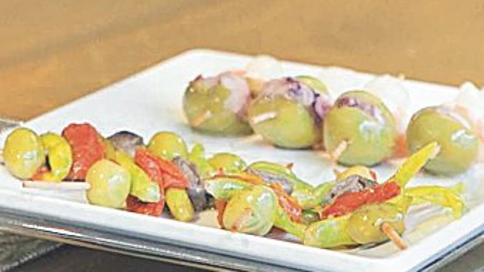 Pintxos de autor en el mercado