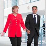 Merkel hará campaña con Sarkozy