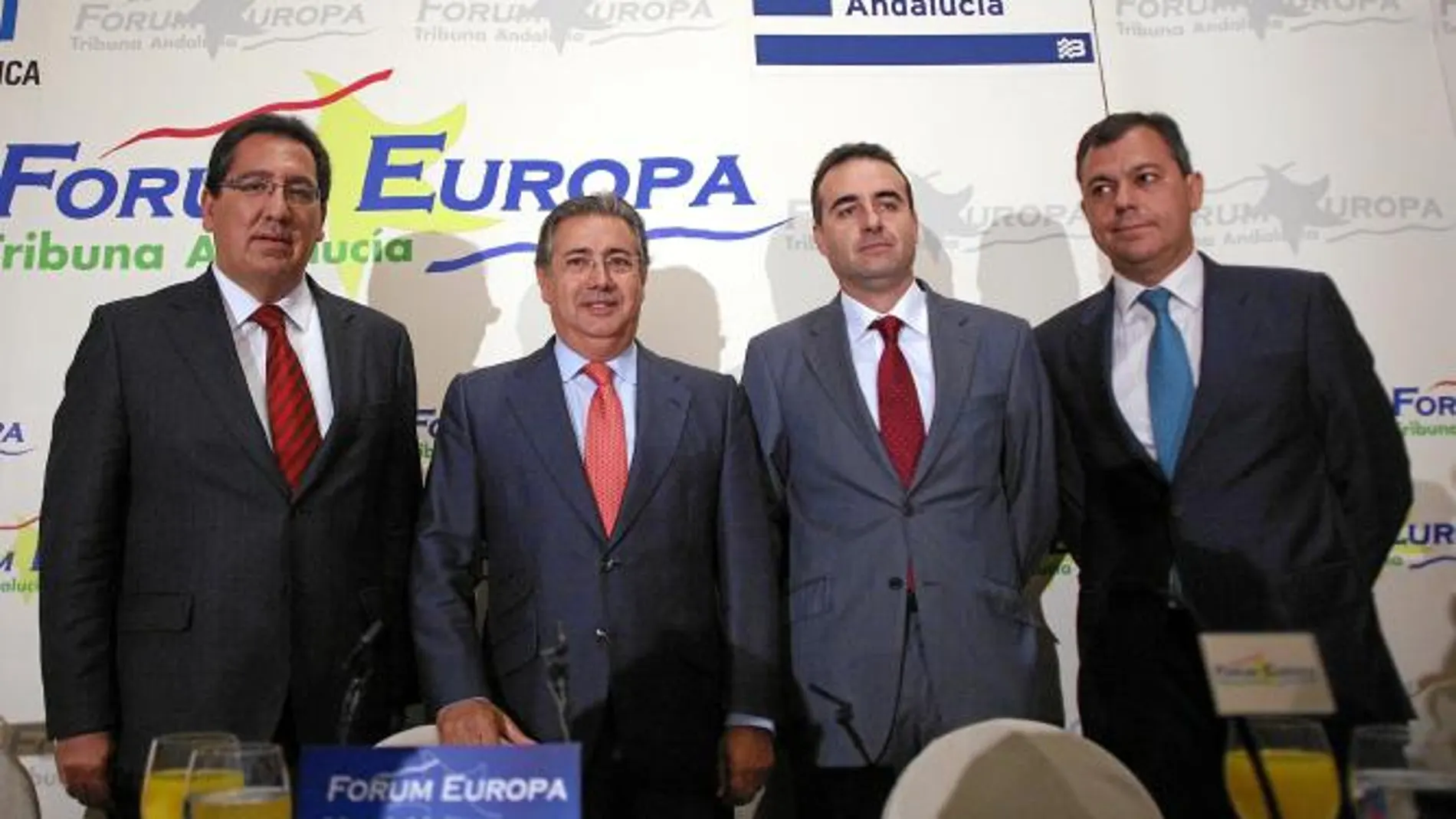 Juan Ignacio Zoido participó ayer en los desayunos del Fórum Europa