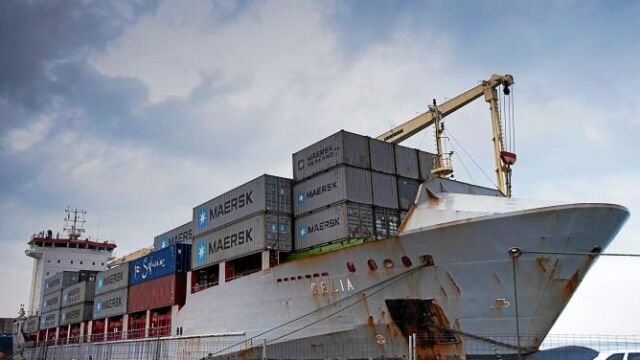 En la imagen, el buque Celia, el primero que fue liberado, permanece amarrado en el Puerto de Valencia