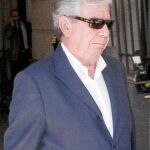 José Luis Corcuera, ayer cuando acudió a los juzgados de Sevilla
