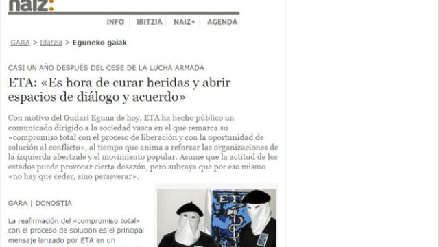 Edición digital del periódico