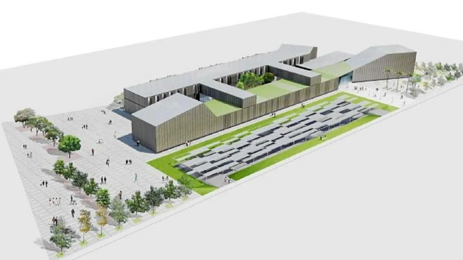 Imagen del proyecto de la Ciudad de los Contenidos Digitales, Contentpolis