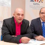 Luis Alberto González y Armando López de UPTA