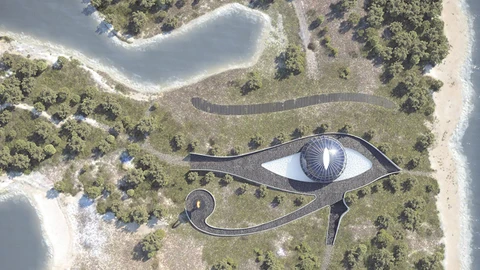 La casa «verde» de la top