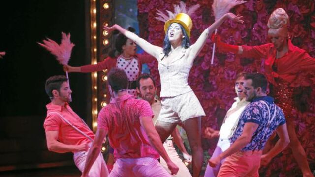Guadalupe Lancho, como Magdalena, en una escena del musical