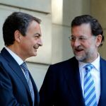 Zapatero y Rajoy en una imagen de archivo