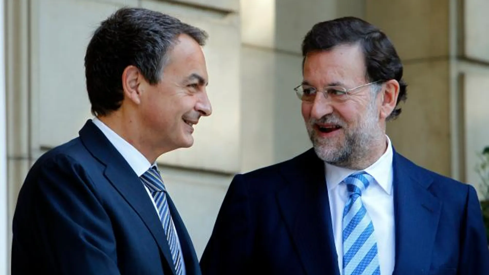 Zapatero y Rajoy en una imagen de archivo