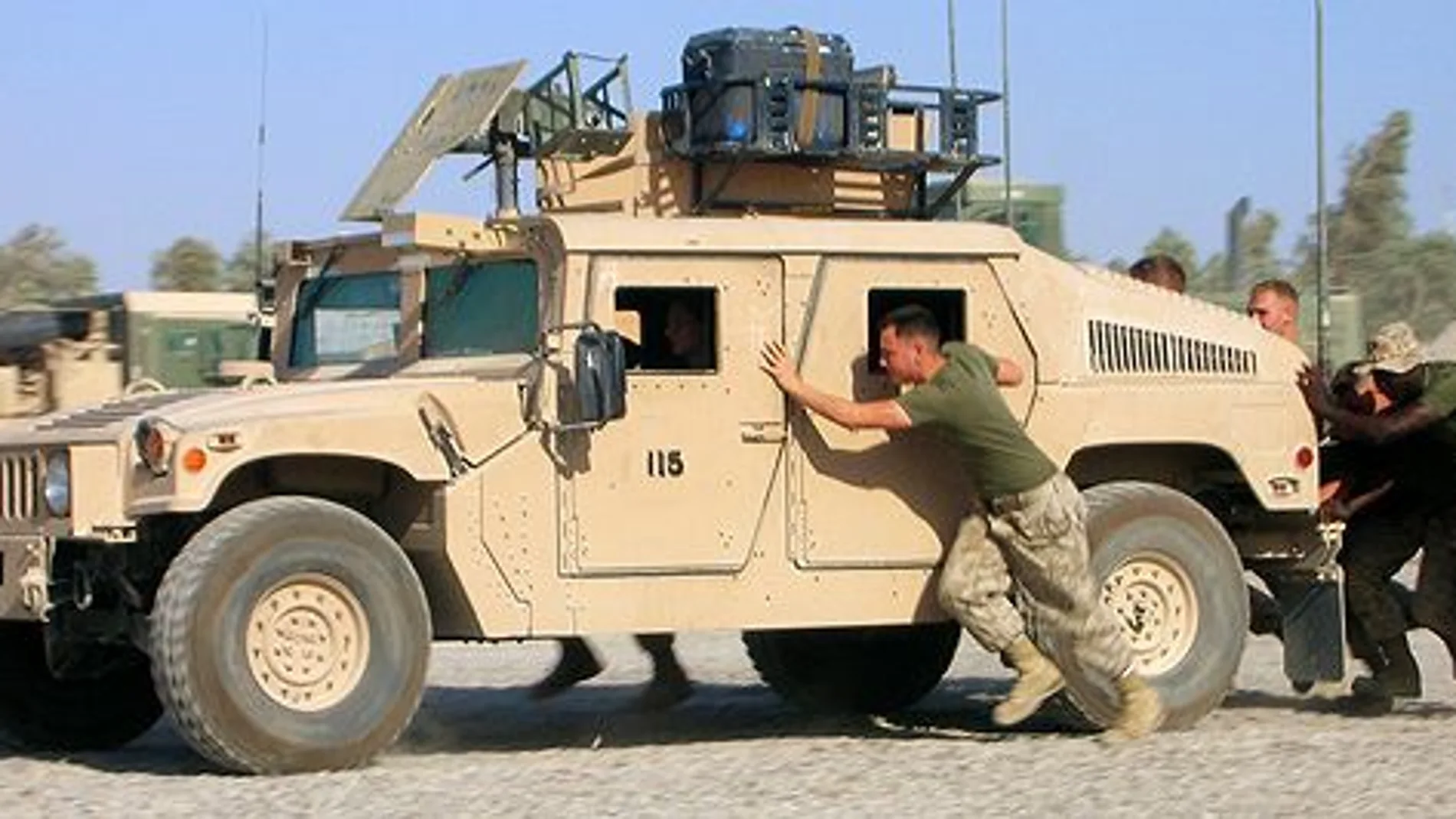 Imagen del Humvee que ahora se pretende jubilar