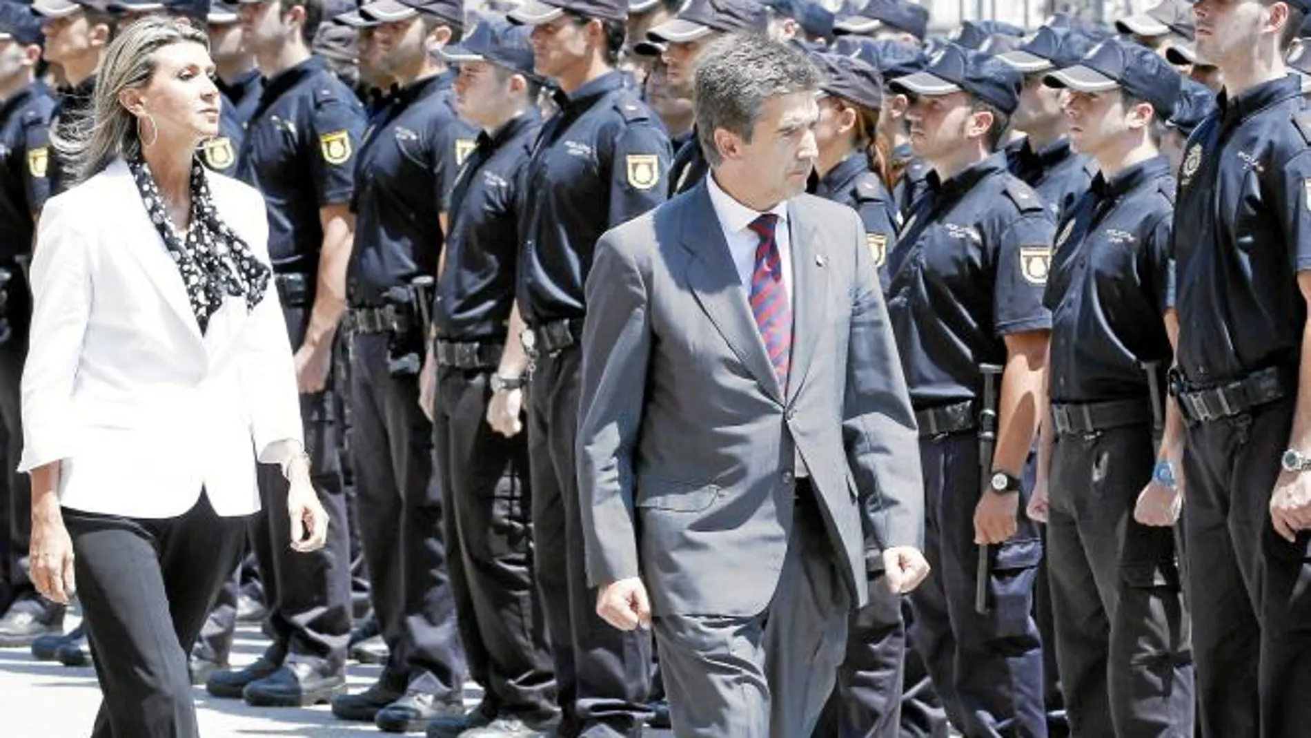 Cataluña recibe a los 546 nuevos agentes de la Policía Nacional