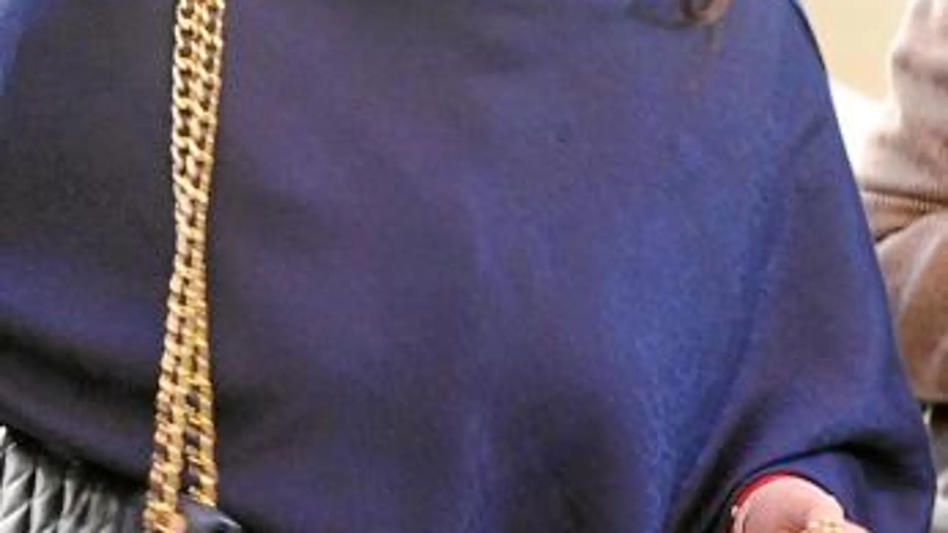 La cantante, a su llegada a la Audiencia Provincial