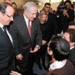 Hollande y Netanyahu, contra el antisemitismo