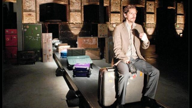 Juan Diego Botto, caracterizado para «Un trozo invisible de este mundo»