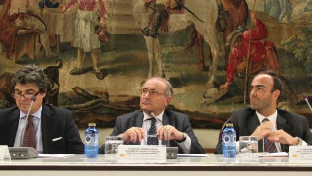 Jorge Moragas, Benigno Pendás y Antonio Núñez
