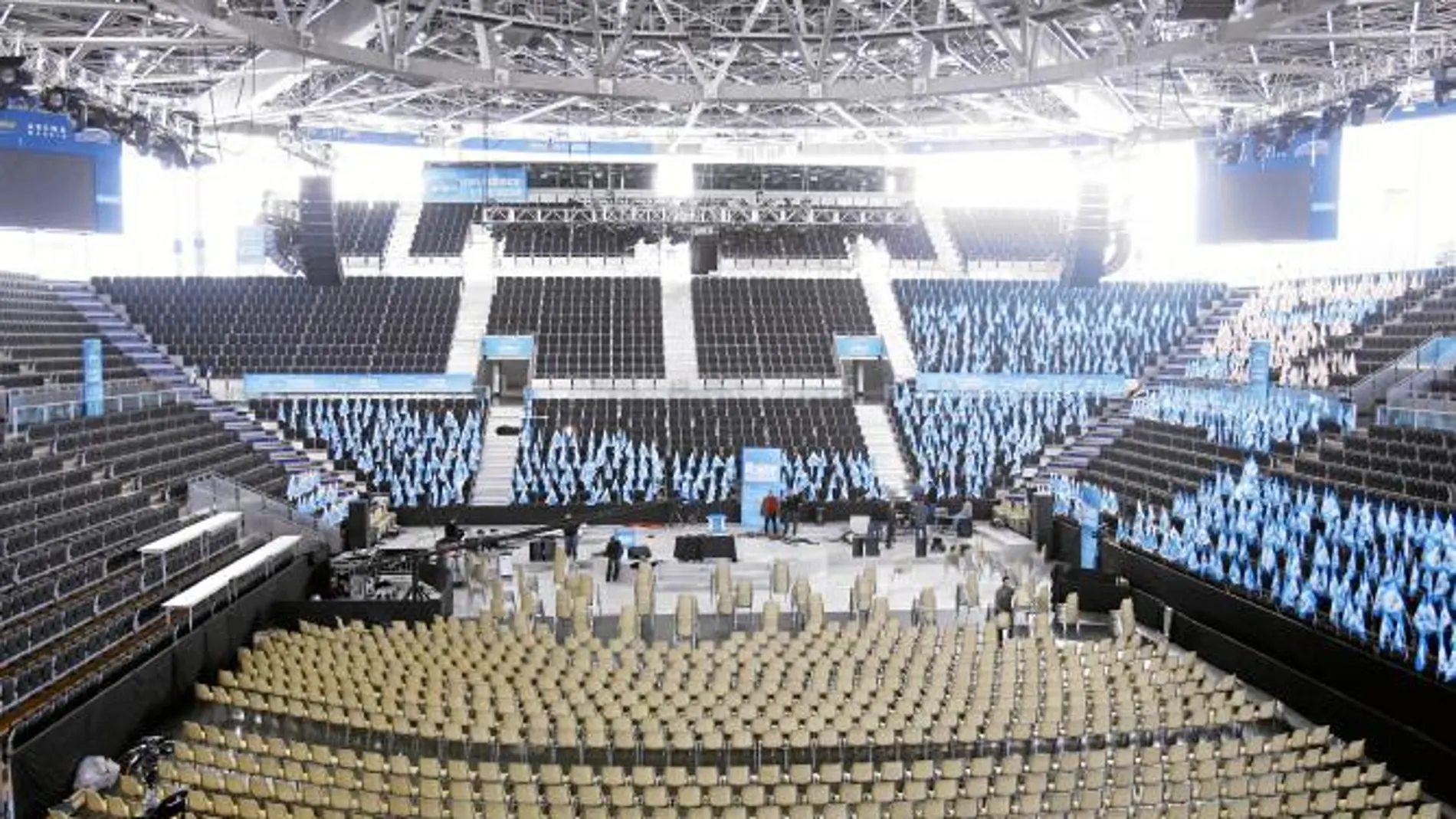 El Madrid Arena seguirá acogiendo congresos, mítines y conciertos, con la condición de que los asistentes estén sentados