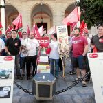 Sindicatos y Consistorio abordan el «borrador» para aplazar las 375 horas