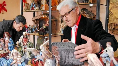El artesano Jesús Griñán