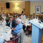 Fabra almorzó junto a miembros del PP de Castellón en Vilafranca