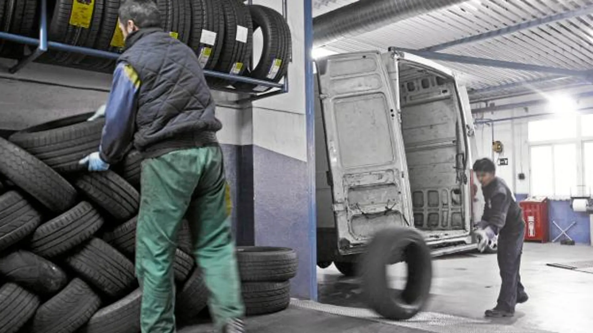 Los talleres de motor grandes beneficiados de la crisis