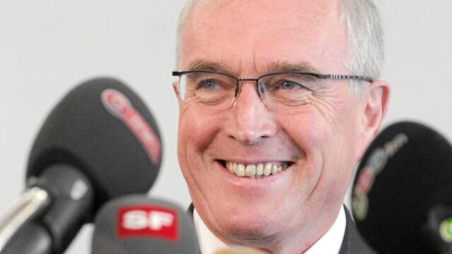 Pat MCQuaid, presidente de la UCI
