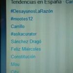 Los #desayunosLaRazón, primer TT en España