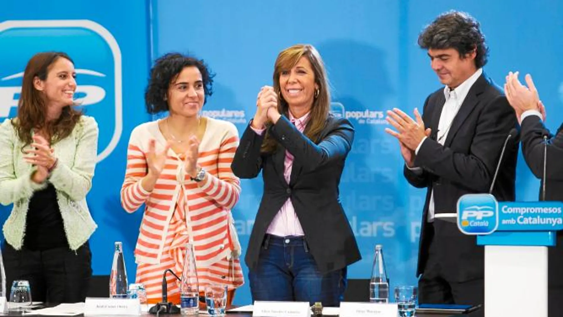 Alicia Sánchez-Camacho tras ser elegida candidata a la Generalitat
