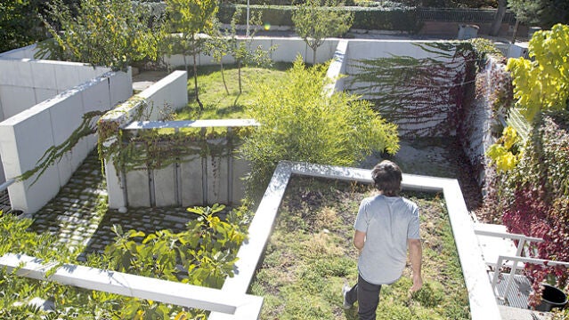 Los jardines elevados esconden los escombros