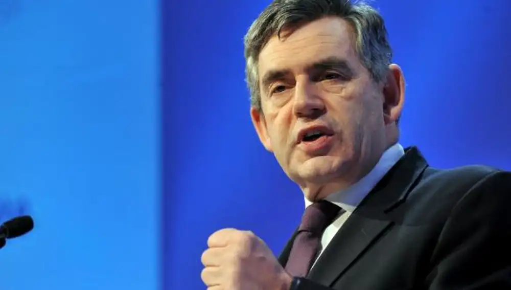 El ex primer ministro británico, Gordon Brown