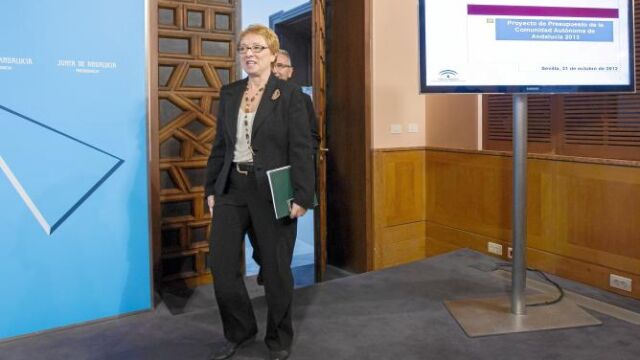 La consejera Carmen Martínez Aguayo