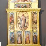 Entre las obras, destaca el Retablo de Santa Bárbara