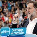 Rajoy confía en «apuntalar el cambio» en el final de campaña