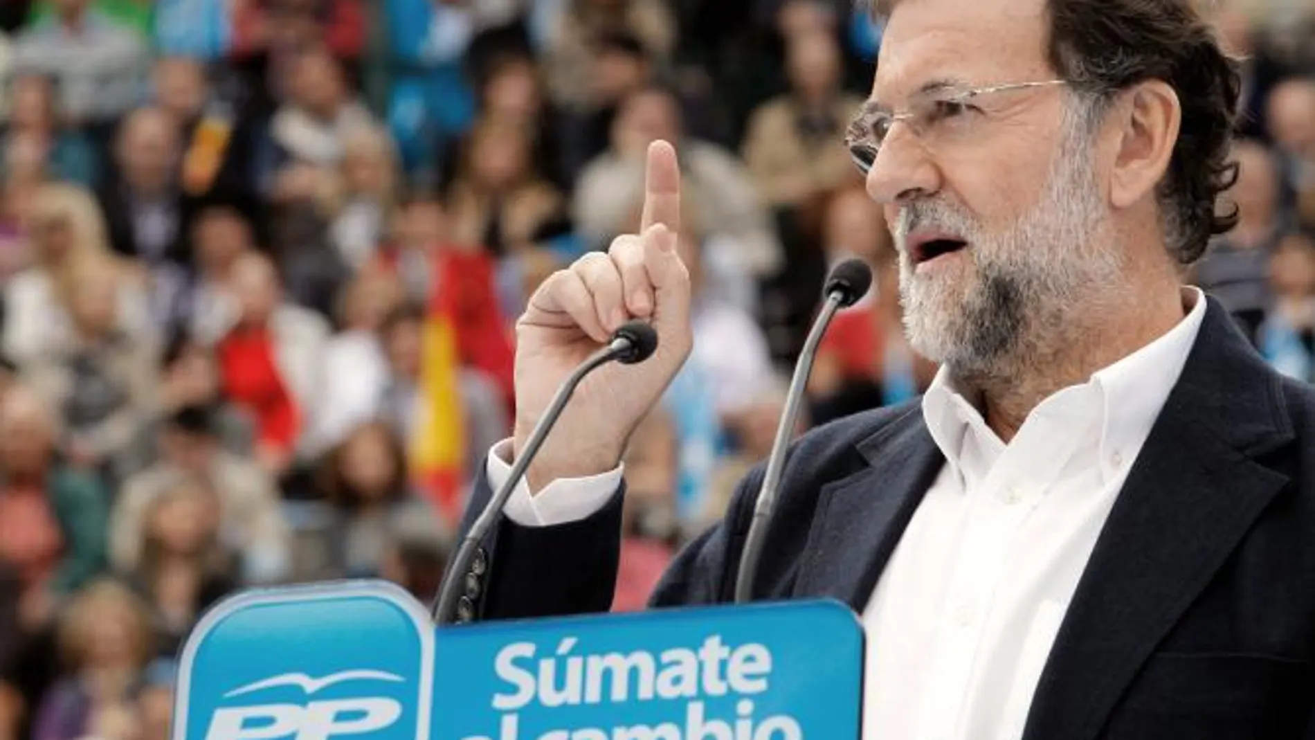 Rajoy confía en «apuntalar el cambio» en el final de campaña
