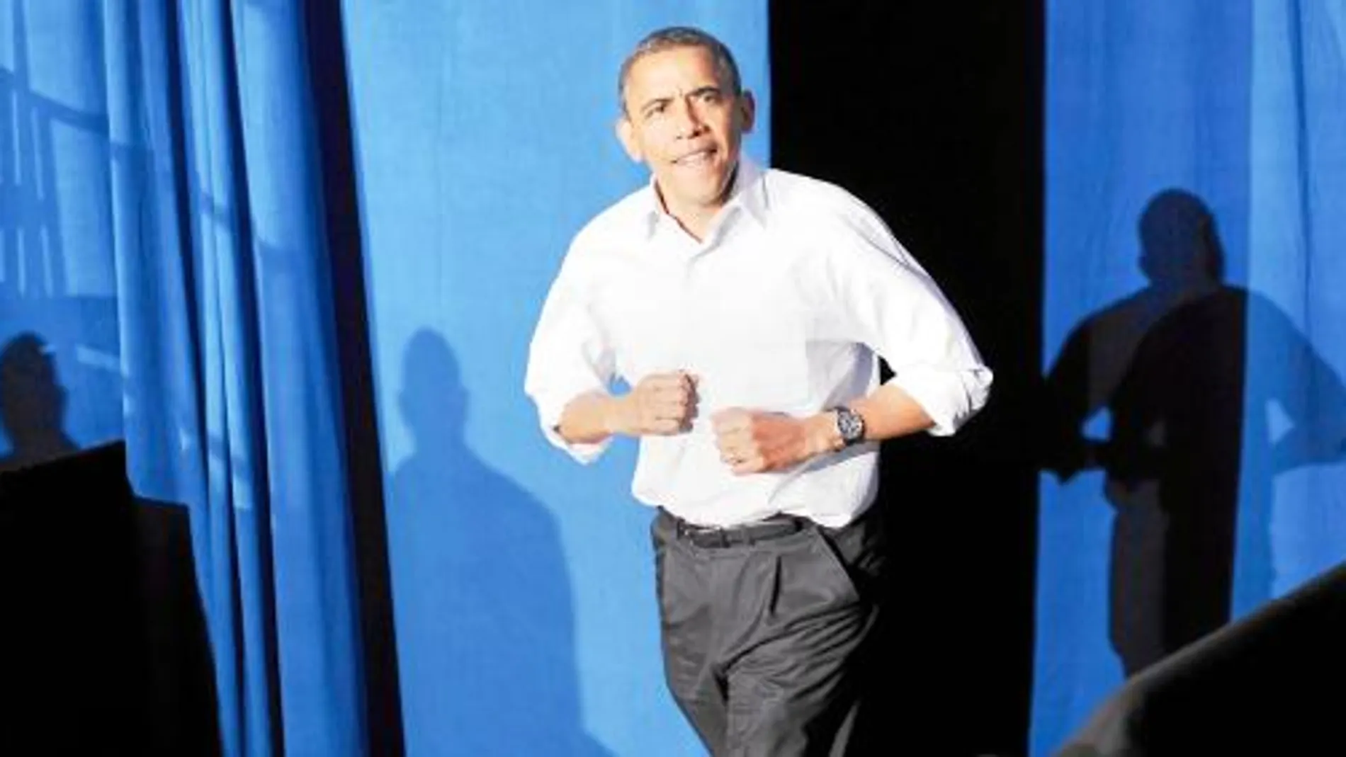 Obama volvió ayer a visitar Ohio en la recta final de la campaña