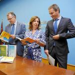 La consejera de Sanidad, María Ángeles Palacios, en la presentación del programa para la prevención del maltrato infantil
