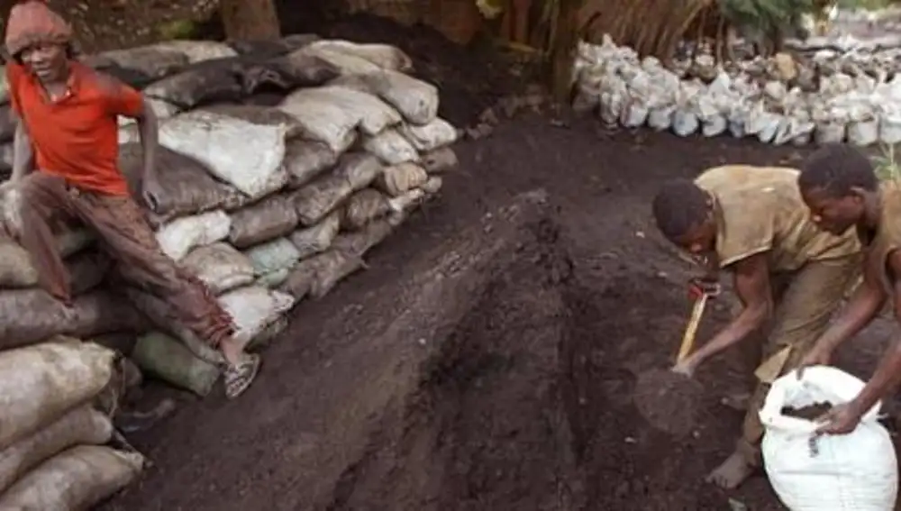 Se sabe que un número considerable de empresas están implicadas en el comercio ilegal del coltán en Congo