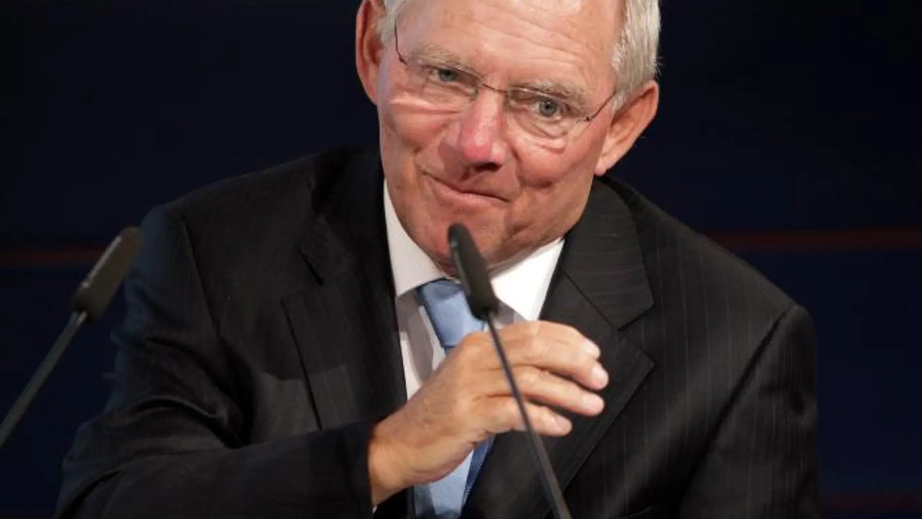 El ministro de Finanzas alemán, Wolfgang Schäuble
