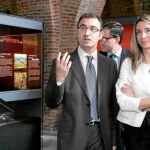 Alicia García inaugura la exposición «100 elementos del Patrimonio Industrial de España» en Sabero, León