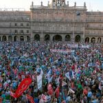 Miles de castellanos y leoneses claman contra las reformas