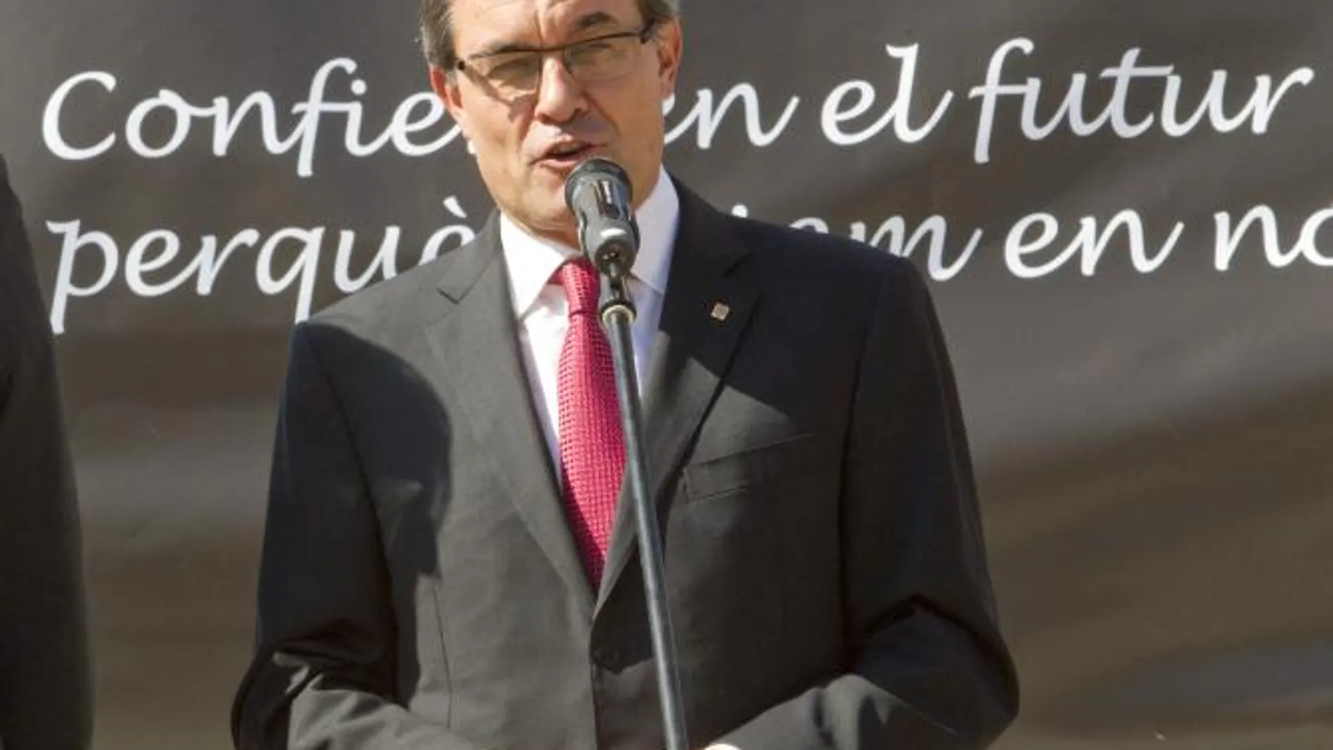 El presidente de la Generalitat de Catalunya, Artur Mas
