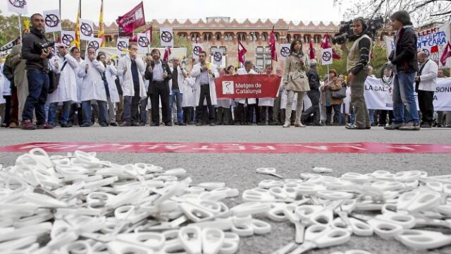 Los médicos de familia preparan una movilización para el próximo 20 de octubre en Barcelona